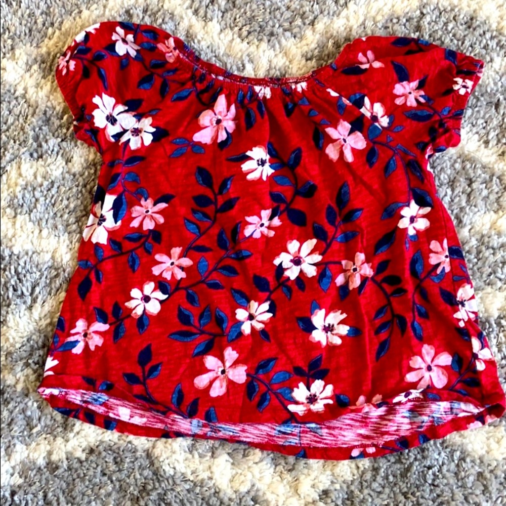 Off the shoulder top